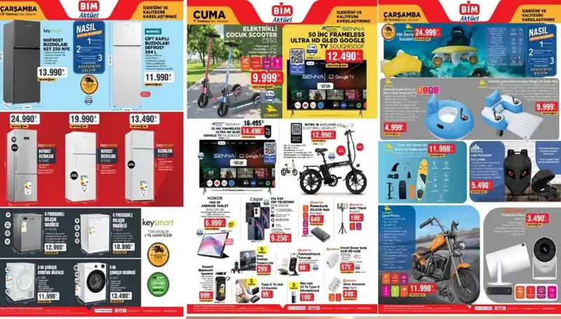 BİM 8-11 Temmuz Aktüel Kataloğu ile Cazip Fırsatlar Kapıda!