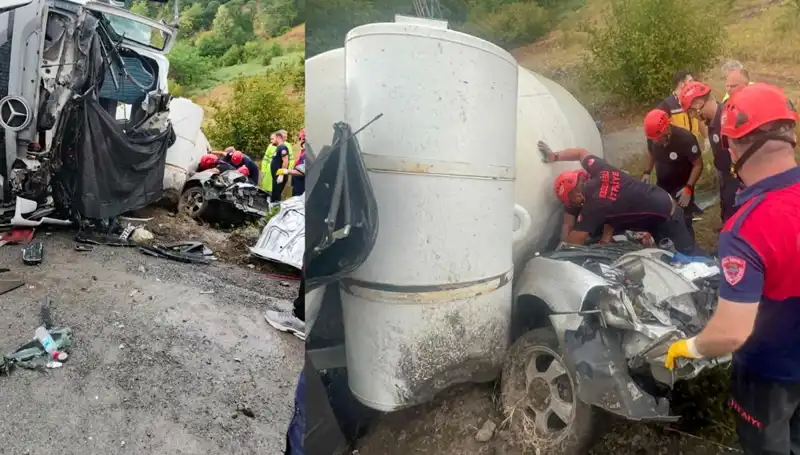 Beton Mikserinin Devrilmesi: Bir Ölüm Bir Yaralı Otomobil Kazası