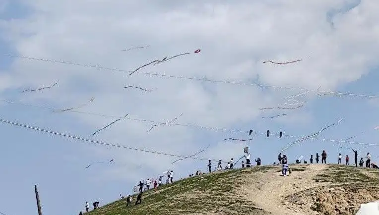 Uçurtma Şöleni: Renklerin Dansıyla Gökyüzünü Şenlendirdi