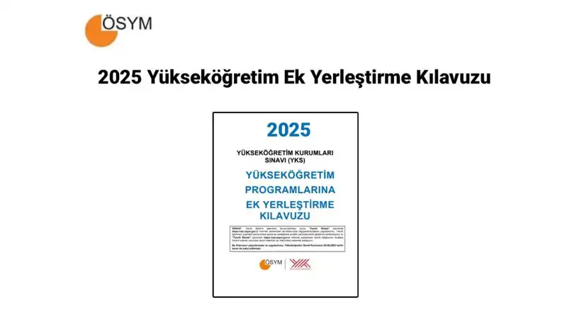 2025 Yükseköğretim Ek Yerleştirme Kılavuzu: Adayları Neler Bekliyor?