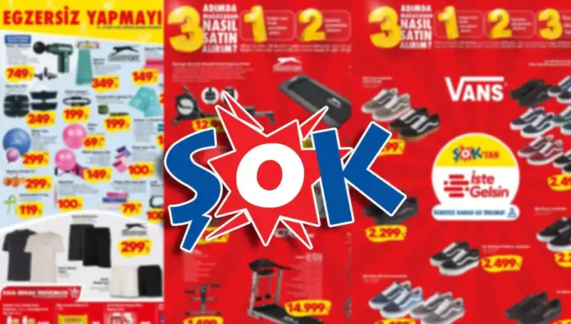 ŞOK Market’te Mayıs İndirimleri Başladı: Spor Ekipmanları ve Daha Fazlası!