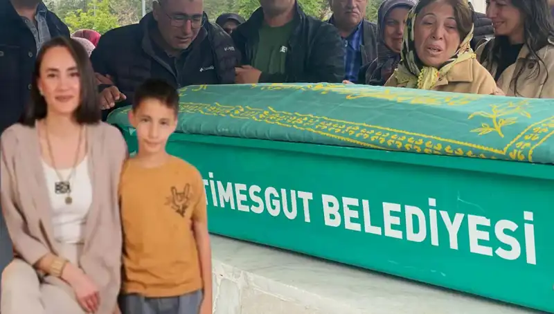 Merve Öğretmen ve Oğlu, Duygusal Bir Veda ile Hayata Gözlerini Yumdu