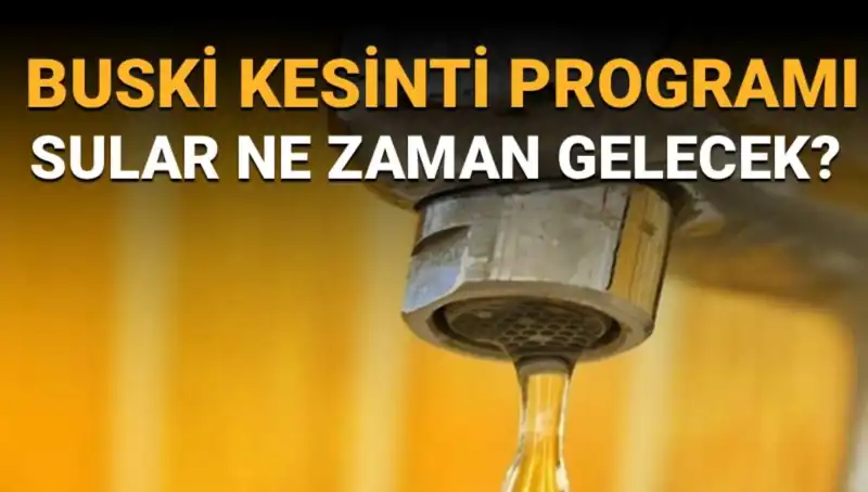 Bursa Nilüfer'de Su Kesintisi: Sular Ne Zaman Dönecek?