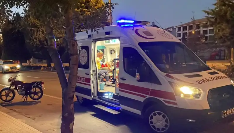 Otomobil Motosiklete Çarpıp 70 Metre Sürükledi, Sürücü Kaçtı!