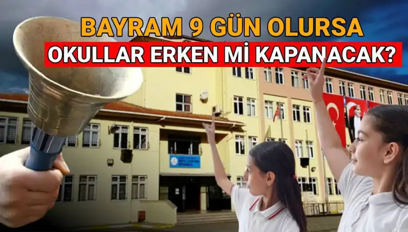 Okul Tatilleri 2025: Bayram Süresi Erken Kapatılacak mı?