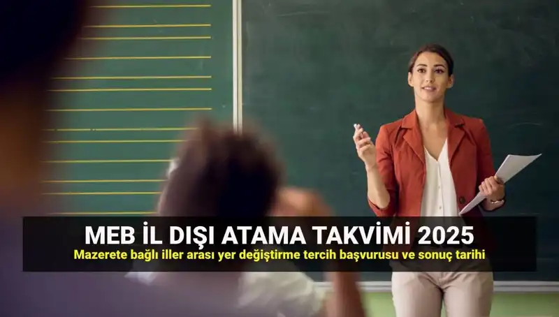 2025 MEBBİS ile Öğretmenlerin İllere Bağlı Atama Sonuçları Açıklandı