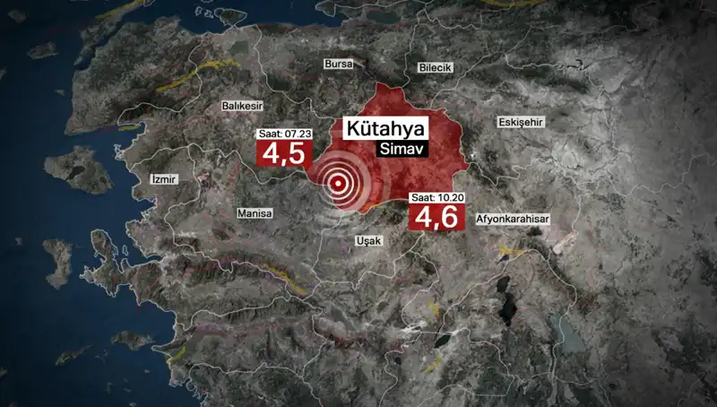 Kütahya'daki Deprem Sıcak Gelişmeleri: İki İlçede Okullar Tatil Edildi