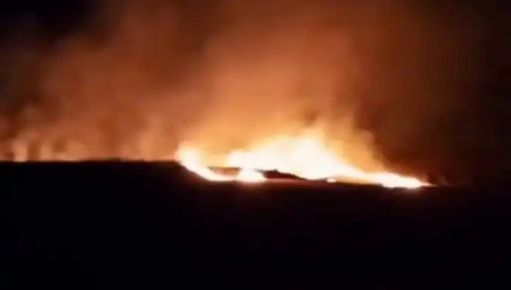 20 Dönüm Tarım Alanı Alev Alev Yanarak Küle Döndü